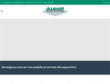 Tablet Screenshot of algon2000.com